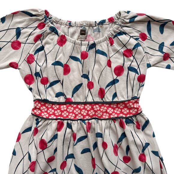 Tea Collection Lychee Banded Dress Size 5 - Picture 2 of 4